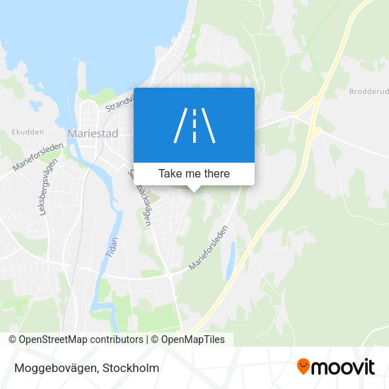 Moggebovägen map