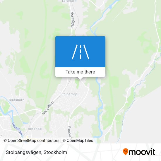 Stolpängsvägen map