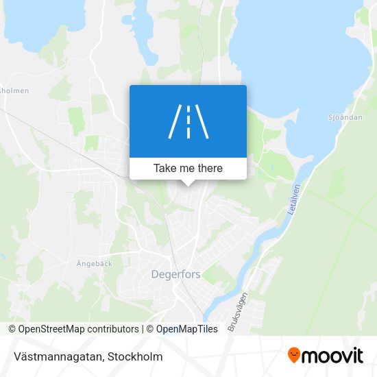 Västmannagatan map