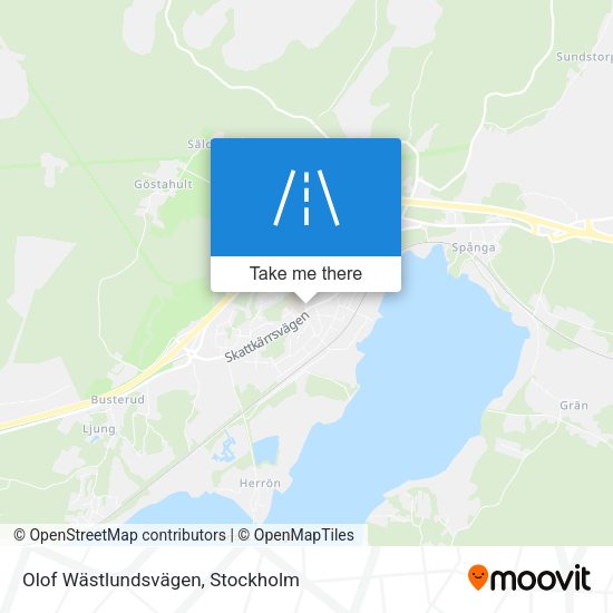 Olof Wästlundsvägen map