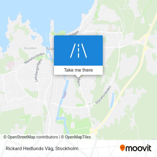 Rickard Hedlunds Väg map