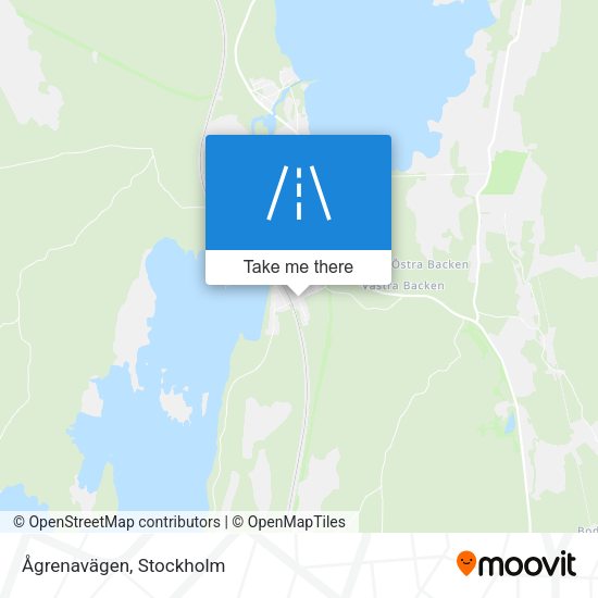Ågrenavägen map