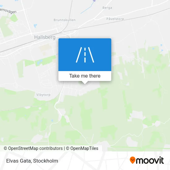 Elvas Gata map