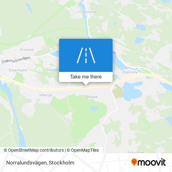 Norralundsvägen map