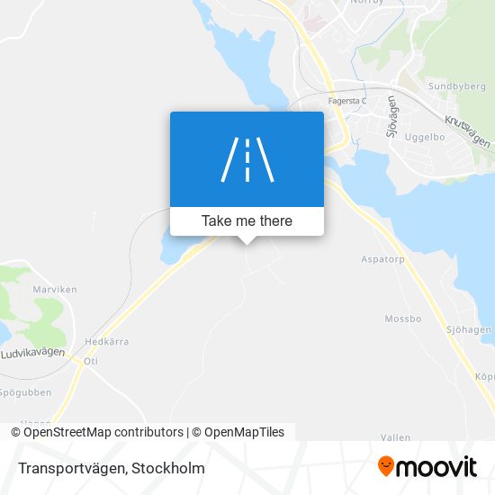 Transportvägen map