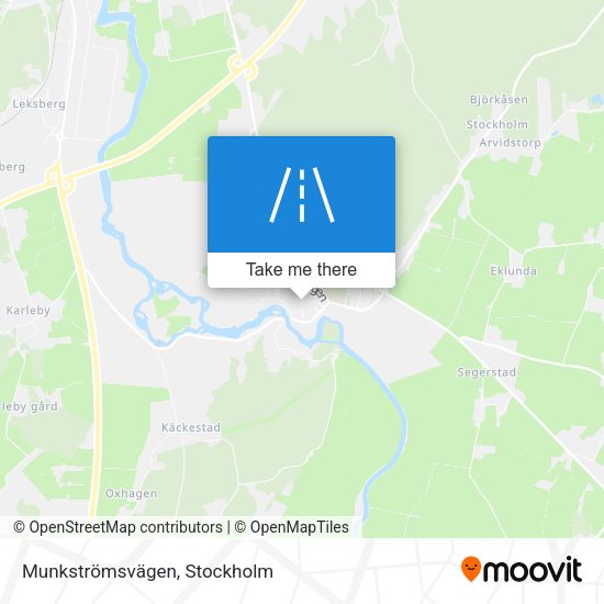 Munkströmsvägen map