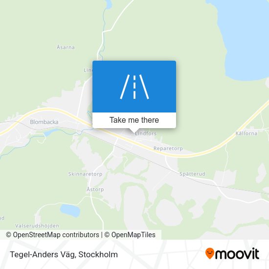 Tegel-Anders Väg map