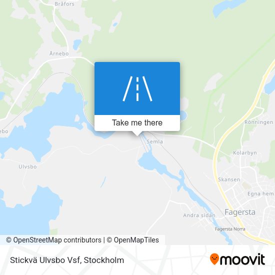 Stickvä Ulvsbo Vsf map