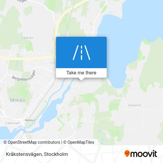 Kråkstensvägen map