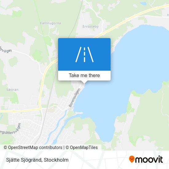 Sjätte Sjögränd map