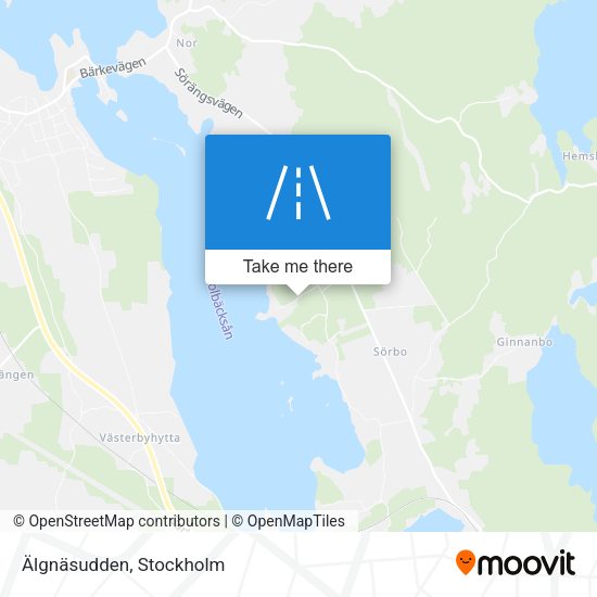 Älgnäsudden map