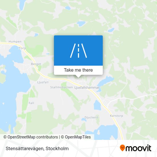 Stensättarevägen map