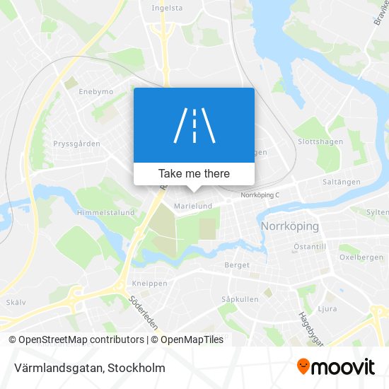 Värmlandsgatan map