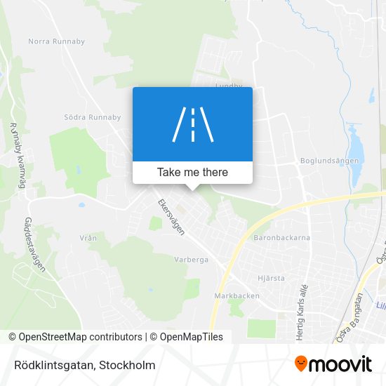 Rödklintsgatan map