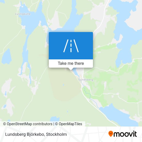 Lundsberg Björkebo map