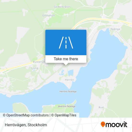 Herrövägen map