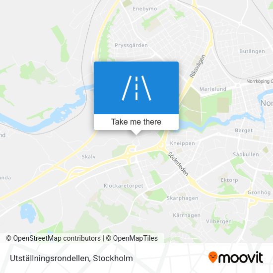 Utställningsrondellen map