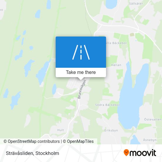 Strävåsliden map
