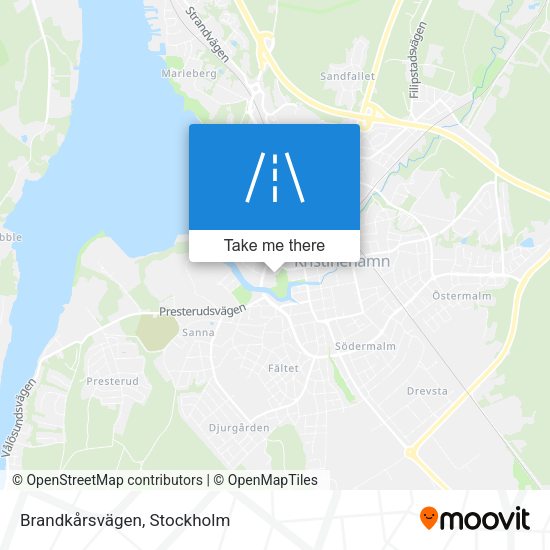 Brandkårsvägen map