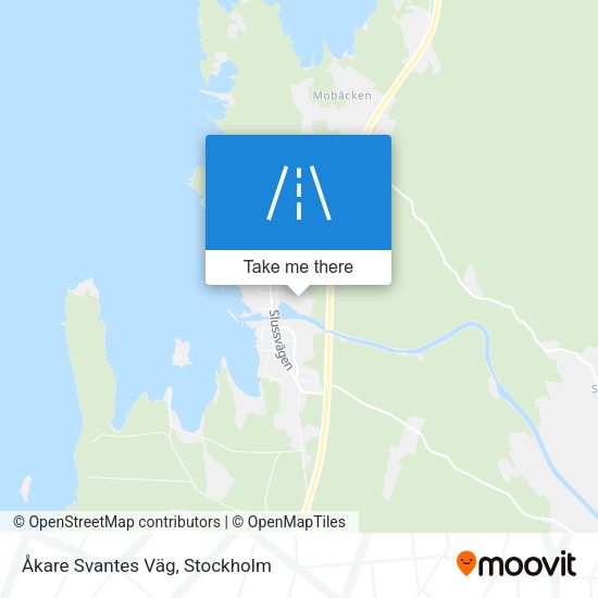 Åkare Svantes Väg map