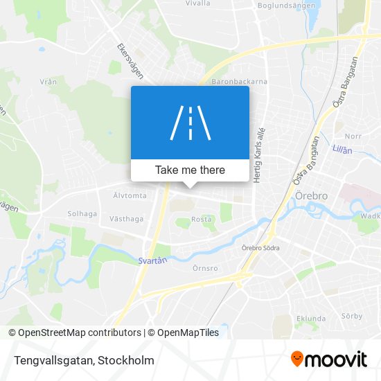 Tengvallsgatan map