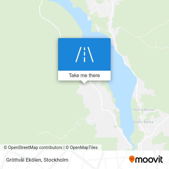 Gröttvål Ekölen map