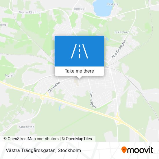 Västra Trädgårdsgatan map