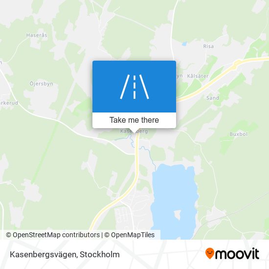 Kasenbergsvägen map