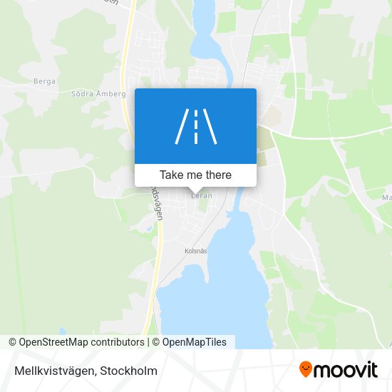Mellkvistvägen map