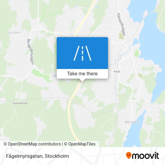 Fågelmyrsgatan map
