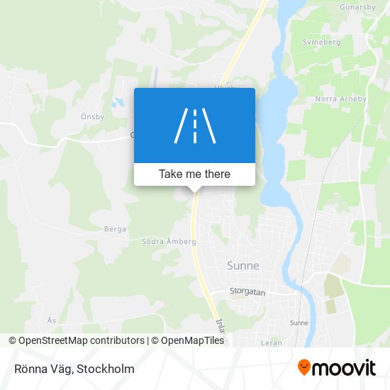 Rönna Väg map