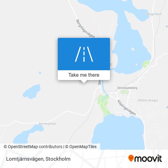 Lomtjärnsvägen map