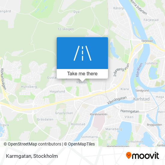 Karmgatan map