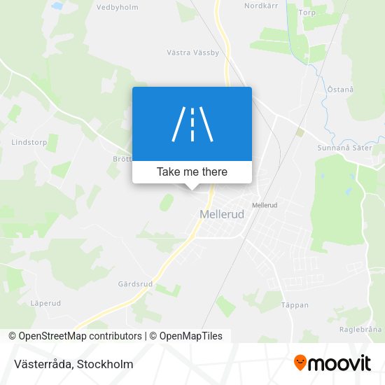 Västerråda map