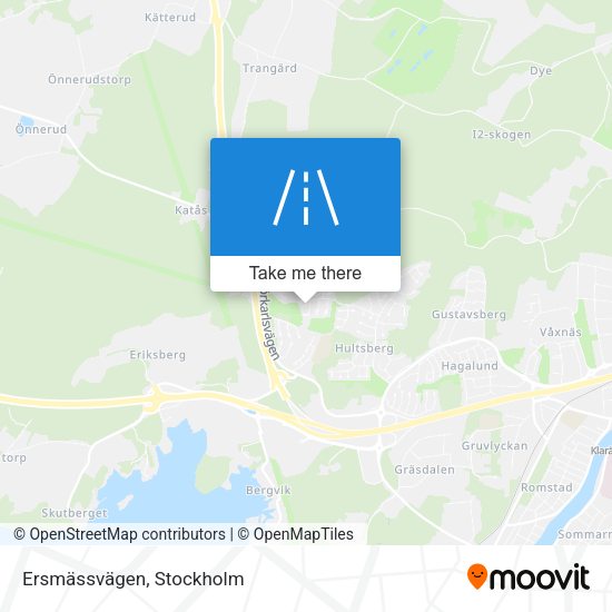 Ersmässvägen map
