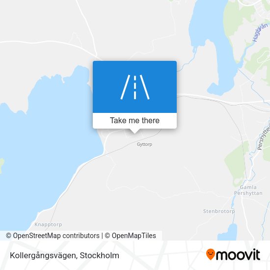Kollergångsvägen map