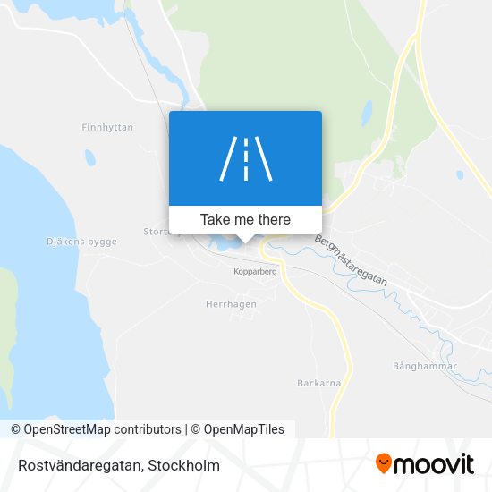 Rostvändaregatan map