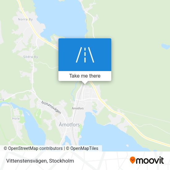 Vittenstensvägen map