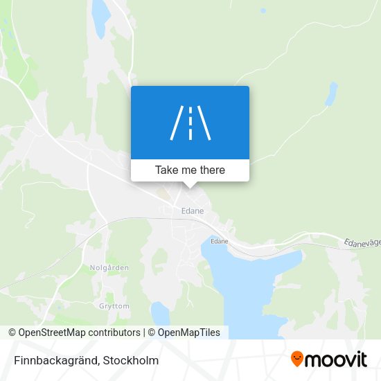 Finnbackagränd map