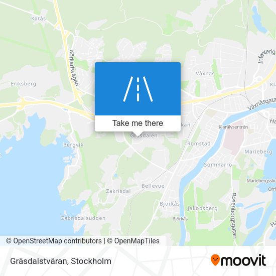 Gräsdalstväran map