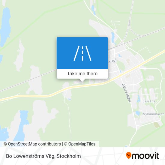 Bo Löwenströms Väg map