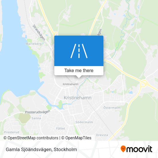Gamla Sjöändsvägen map