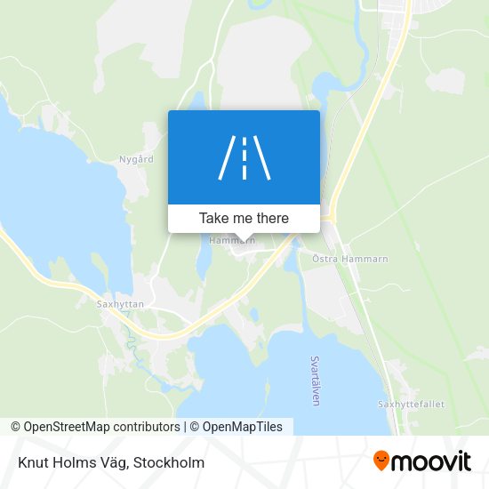 Knut Holms Väg map