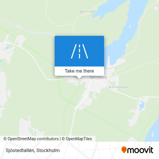 Sjöstedtallén map