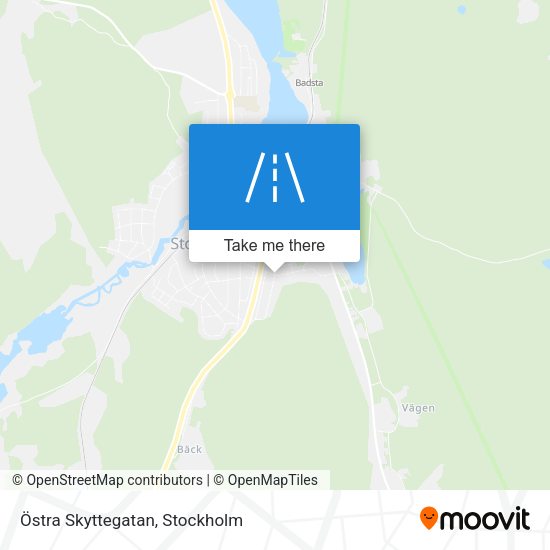 Östra Skyttegatan map