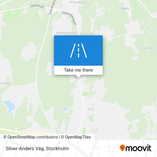 Silver-Anders Väg map