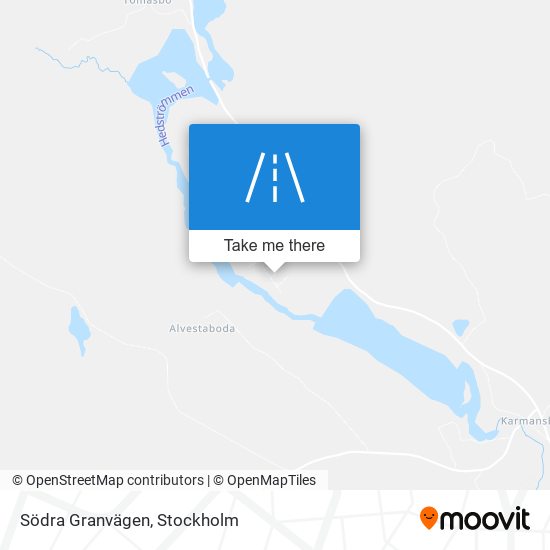 Södra Granvägen map