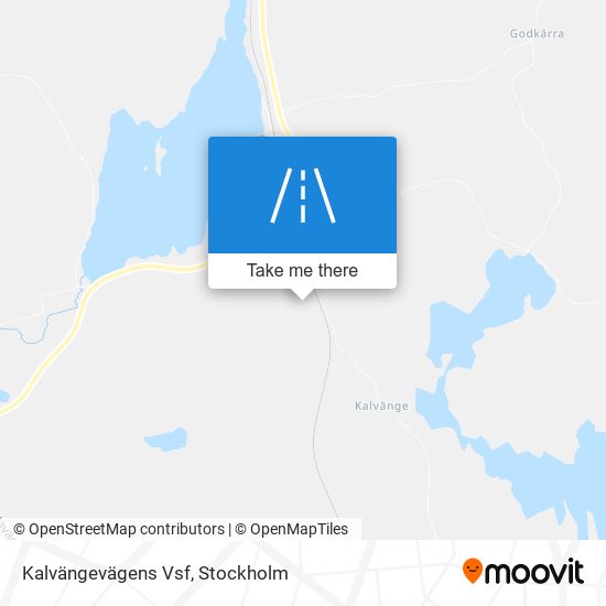 Kalvängevägens Vsf map