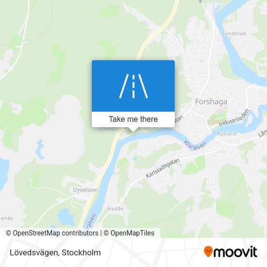Lövedsvägen map