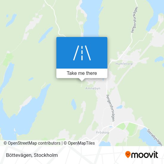 Böttevägen map